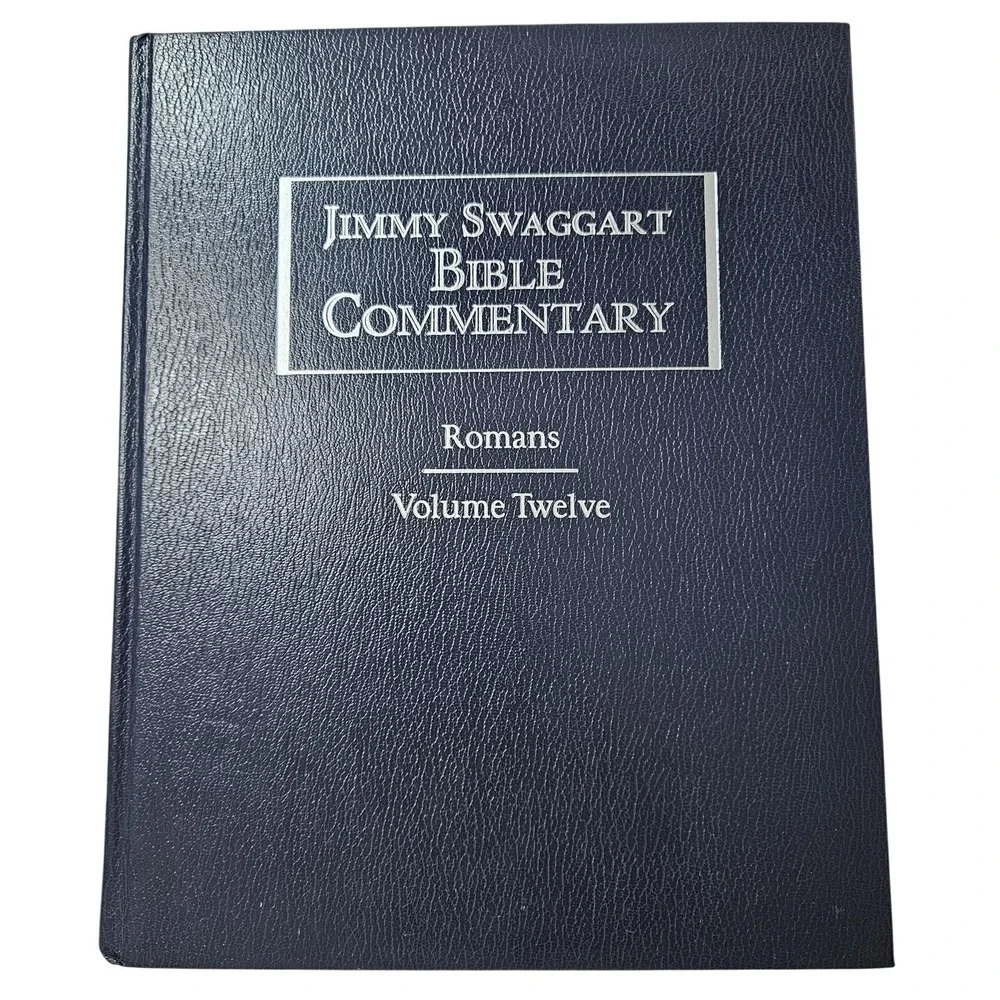 Jimmy Swaggart Bible Commentary Romans Volume Twelve Navy Hardcover‎ 1998 Study